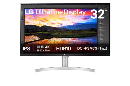 Monitor LG 31,5 32UN650K-W UltraFine, IPS, 3840x2160, 2x HDMI, DP