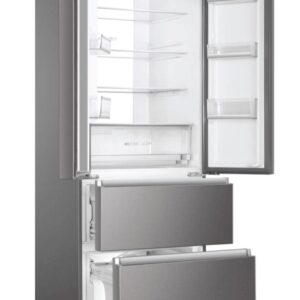 Hladilnik HAIER HB17FPAAA, 190,6 cm, E, 446 l, French Door, Inox