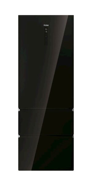 Hladilnik HAIER HTW7720DNGB, 200,6 cm, D, 483 l, French Door, črna steklo