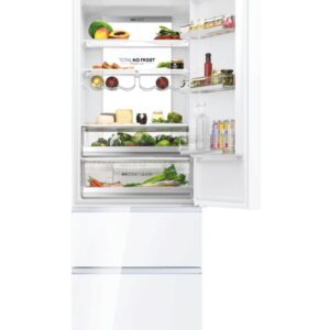 Hladilnik HAIER HTW7720DNGW, 200,6 cm, D, 483 l, French Door, bela steklo