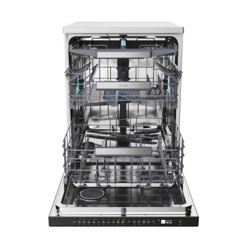 Pomivalni stroj HAIER XF 4A4M4PDX, 60 cm, A, inox