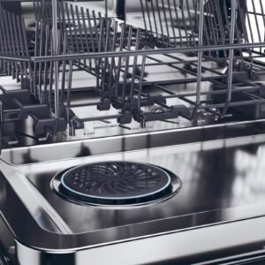 Pomivalni stroj HAIER XF 4A4M4PDX, 60 cm, A, inox
