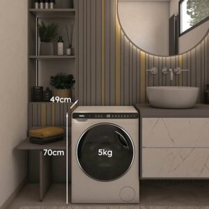 Pralni stroj HAIER HW50-BP12307U1-S, 5 kg, A