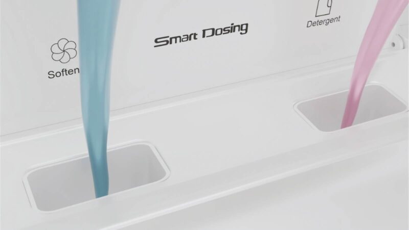 Pralni stroj HAIER HW90-BPD13386U-S, TOP LOADER, A, 9 kg