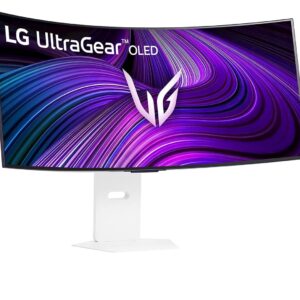Monitor LG 39 OLED 39GX900A-B UltraGear ukrivljen, 3440x1440, 2x HDMI, DP, USB-C, 240 Hz, bel
