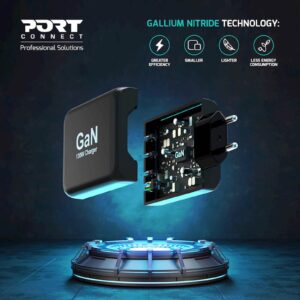 NAPAJALNIK PORT C PD 100W GAN +  KABEL 2M 130 W