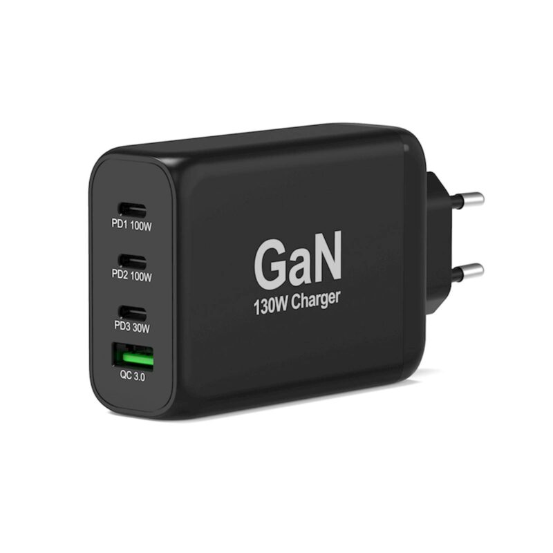 NAPAJALNIK PORT C PD 100W GAN +  KABEL 2M 130 W
