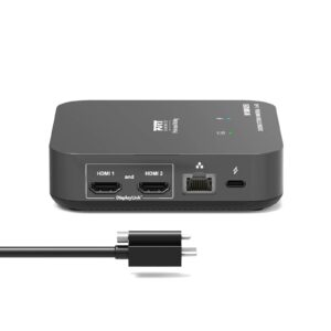 Univerzalna polnilna postaja PORT USB-C 2x4K