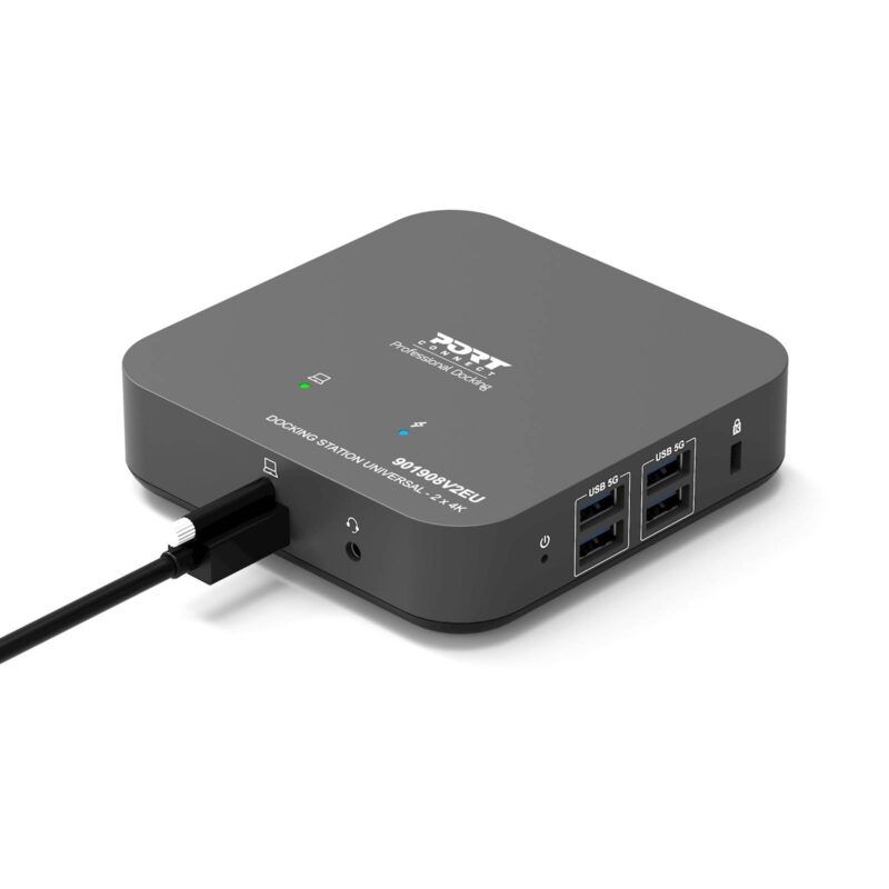 Univerzalna polnilna postaja PORT USB-C 2x4K