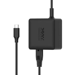 Napajalnik Port GaN 65W, Tip C, AC kabel EU