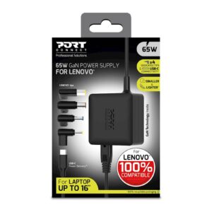Napajalnik PORT GaN 65 W / Lenovo EU Napajalnik PORT GaN 65 W / Lenovo EU