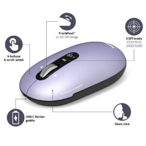 Miška  PORT Bluetooth Pure Mac Iris