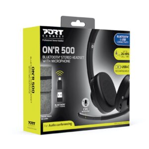 Slušalke stereo PORT Bluetooth Pro On'R 500