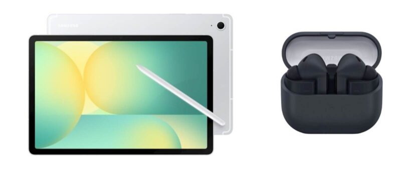 SAMSUNG GALAXY TAB S10 X520 FE 128GB WIFI SILVER + SLUŠALKE BUDS3 FE
