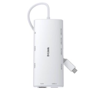 D-LINK DUP-A010 10 v1 USB razdelilec, 2x Hdmi, LAN, USB, MicroSD/SD, USB-C...