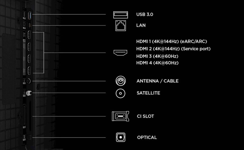 TCL 98 Premium QD-Mini LED TV 98P8L