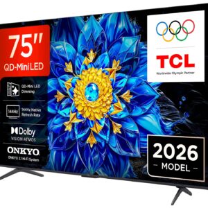 TCL 75 Premium QD-Mini LED TV 75P8L