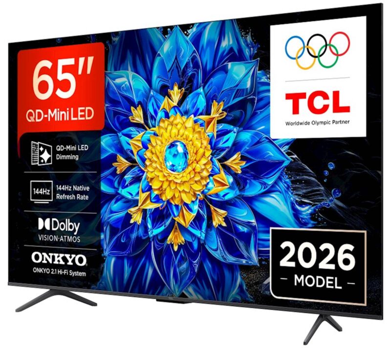 TCL 65 Premium QD-Mini LED TV 65P8L