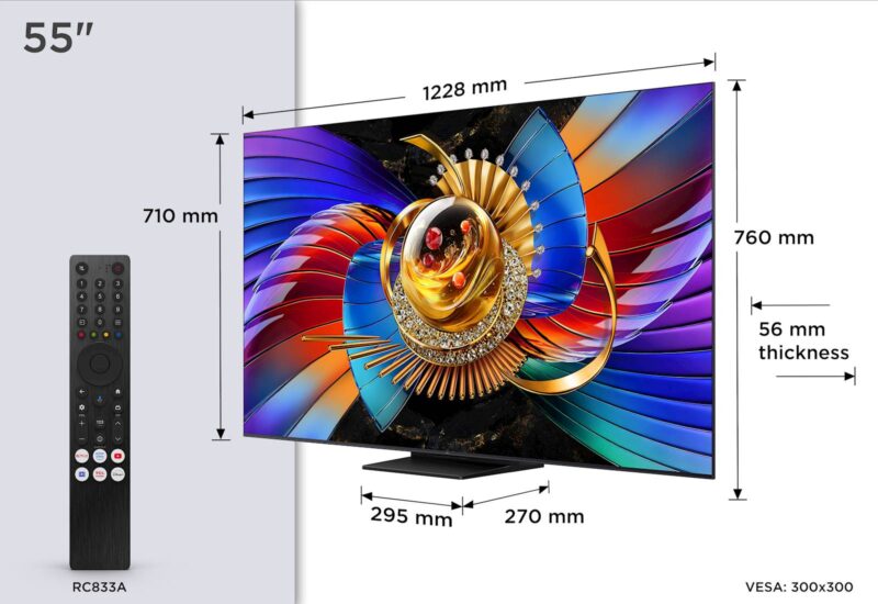 TCL 55 Premium SQD-Mini LED TV 55Q7D Pro