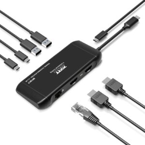 POLNILNA POSTAJA PORT TIP C TRAVEL 2X4K PD 100W (HDMI 2x)