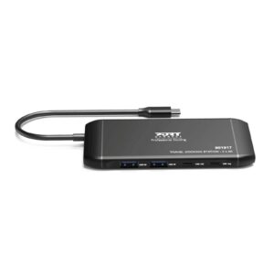 POLNILNA POSTAJA PORT TIP C TRAVEL 2X4K PD 100W (HDMI 2x)