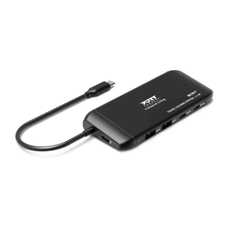 POLNILNA POSTAJA PORT TIP C TRAVEL 2X4K PD 100W (HDMI 2x)