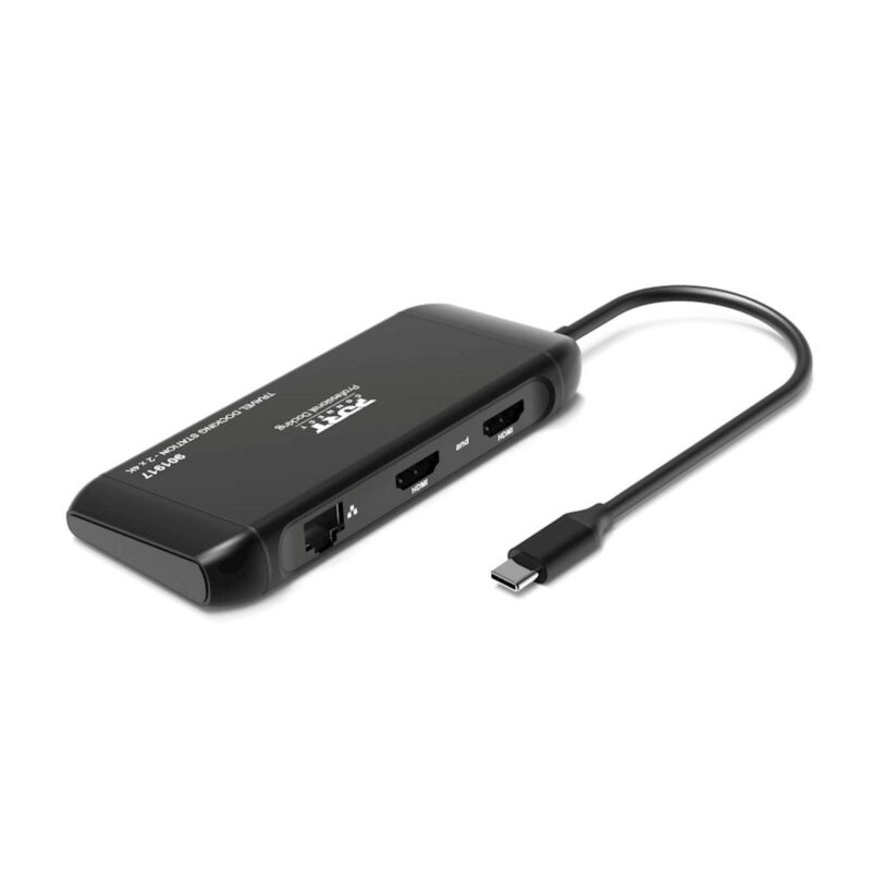 POLNILNA POSTAJA PORT TIP C TRAVEL 2X4K PD 100W (HDMI 2x)