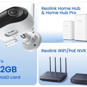 Reolink IP Kamera Elite Series W740, 8MP, 4K, vidno polje 180°, 24/7 snemanje, 30m IR, Ai zaznavanje