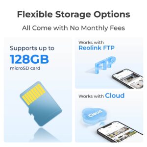 Reolink IP Kamera Trackmix Serija G770+SP2 4K, 8MP, 4G LTE, Samodejno sledenje, Baterijska
