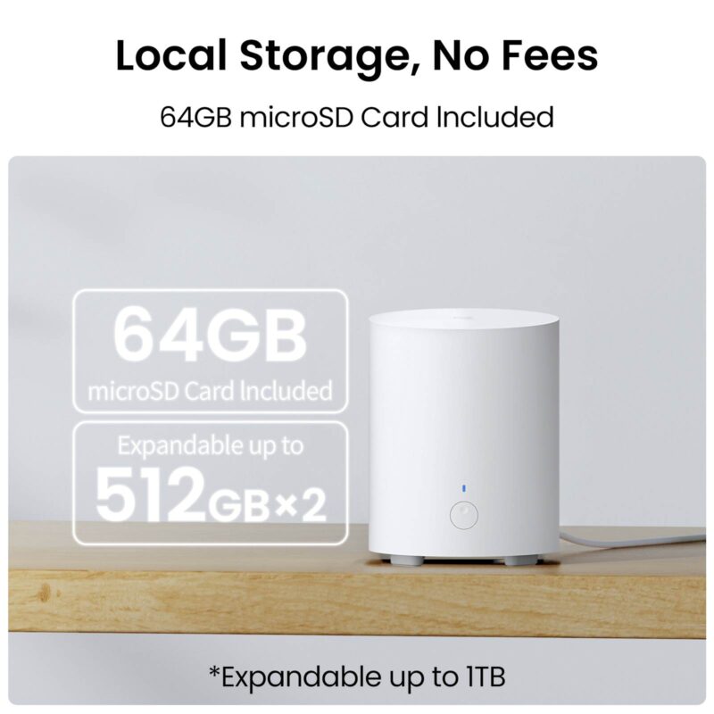 Reolink Home Hub 1 Lite, podpora do 8 kamer, Ai podpora, 2,4 GHz/5 GHz Wi-FI