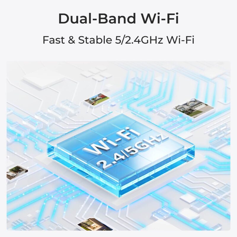 Reolink IP Kamera Argus serija B330 5MP, Zunanja, Baterijska, Barvni nočni vid, Wi-fi, SP panel Lite