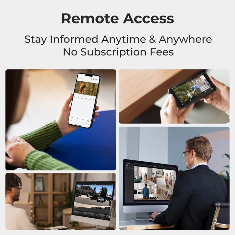Reolink IP Kamera Argus serija B330 5MP, Zunanja, Baterijska, Barvni nočni vid, Wi-fi, SP panel Lite