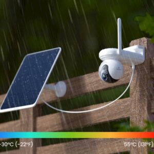Reolink IP Kamera Altas G650 +Solarni panel 3 12W, 2K, Pan/Tilt vrtljiva , samodejno sledenje,