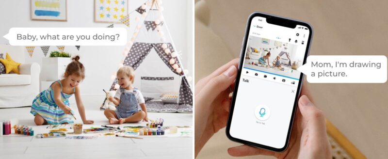 Reolink IP Kamera  E serija E331 Bela, 5MP, Nočni vid 12m, Dvosmerna komunikacija,  PAN/TILT