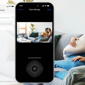 Reolink IP Kamera  E serija E331 Bela, 5MP, Nočni vid 12m, Dvosmerna komunikacija,  PAN/TILT