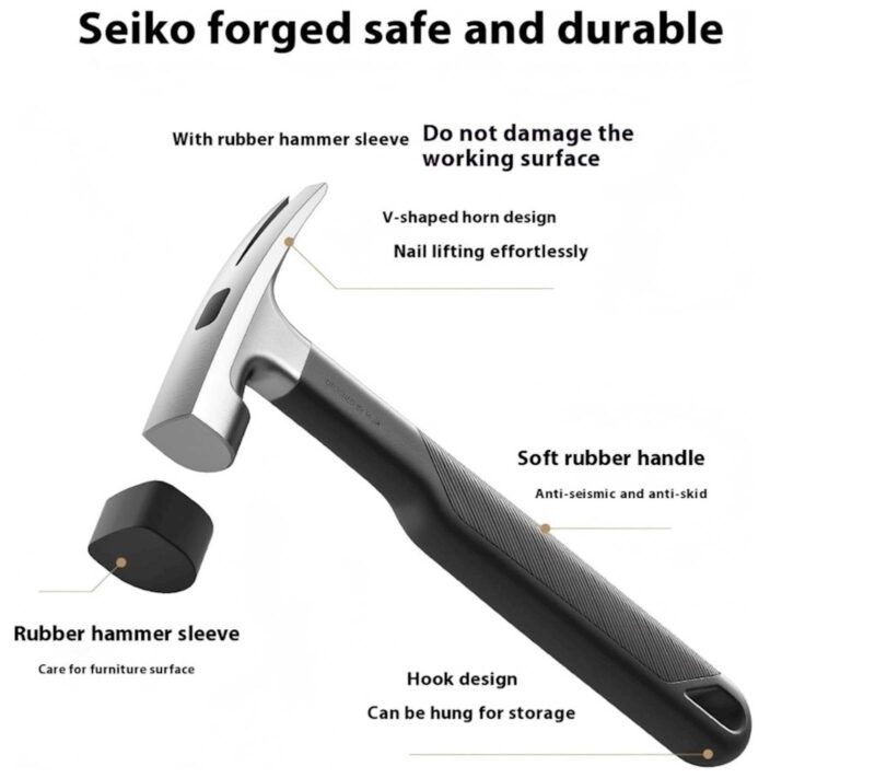Xiaomi Mija Tool kit, Električni izvijač, kladivo, nastavljiv ključ, klešče, merilni trak, olfa nož