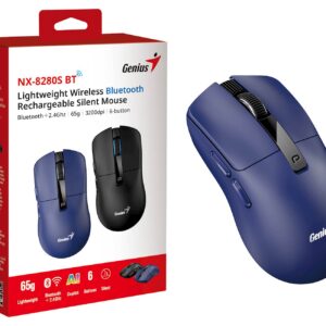 Miška Genius NX-8280S AI Bluetooth,modra