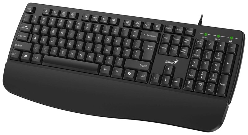 Tipkovnica Genius KB-123,PR,AI,BLK,SER,USB