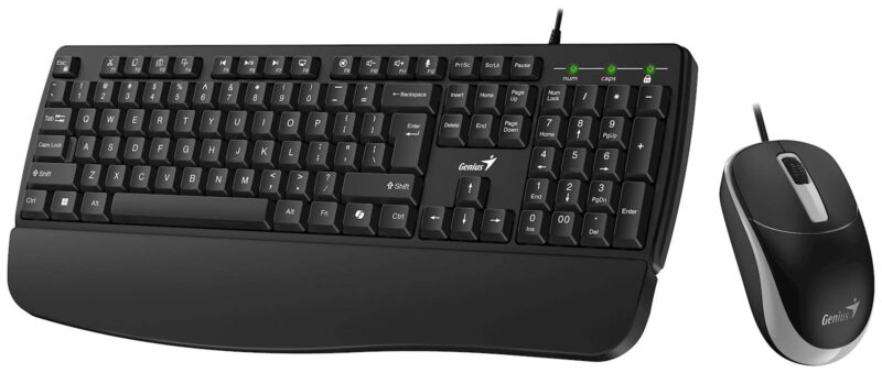 Tipkovnica Genius KB-123,PR,AI,BLK,SER,USB
