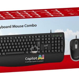Tipkovnica Genius KB-123,PR,AI,BLK,SER,USB