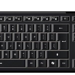 Tipkovnica Genius SlimStar 820,AI,BLK,SER,!USB