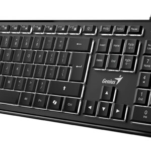 Tipkovnica Genius SlimStar 820,AI,BLK,SER,!USB