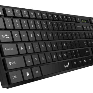 Tipkovnica Genius SlimStar 7250BT,AI,SER,BLK,BT+2.4GHZ,KB