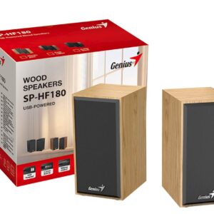 Zvočniki genius SP-HF180,leseni,USB