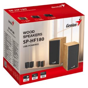 Zvočniki genius SP-HF180,leseni,USB
