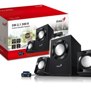 Zvočniki Genius SW-2.1 300 II,Black,EU,100-240V