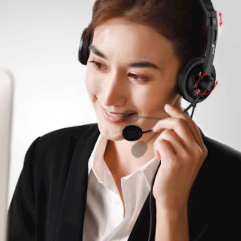 Slušalke Genius HS-230U, AI, USB