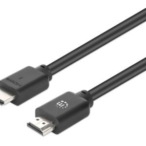 HDMI kabel z Ethernetom 2 m črn MANHATTAN