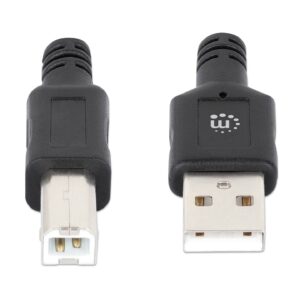 Kabel USB 2.0 Type A to Type-B 3m MANHATTAN
