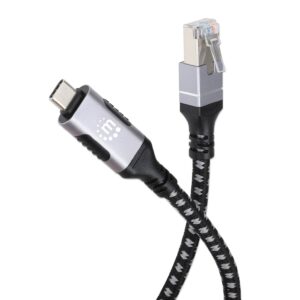 USB Type C to RJ45 Male Ethernet 3.0  2m